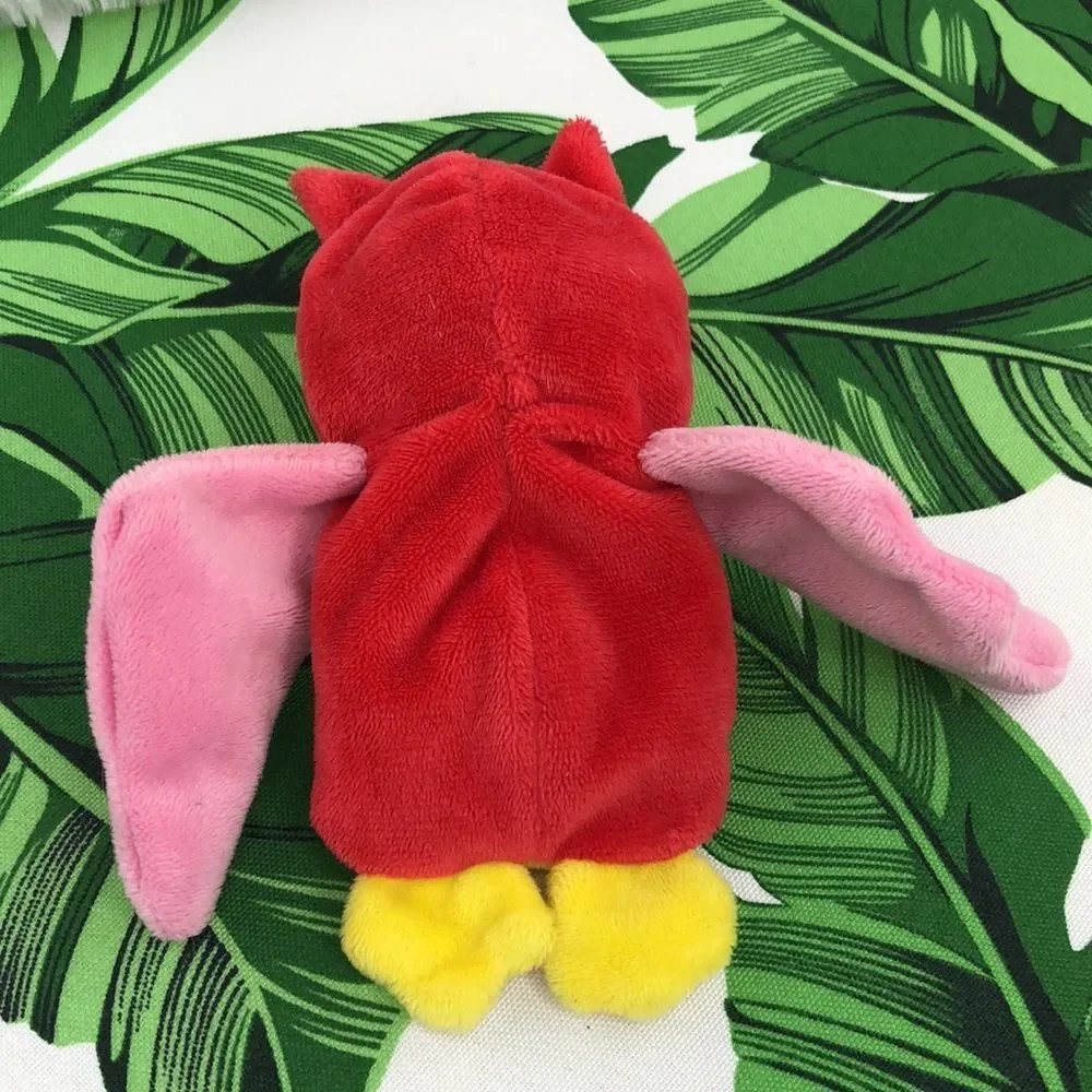Owl Colorful Pink Red Yellow Small Dog Toy